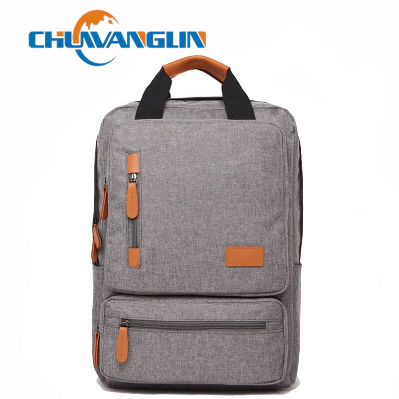 Chuwanglin Mannelijke Rugzak Canvas School Rugzakken Rugzak Mannen Reistassen 14Inch Laptop Rugzakken A6230