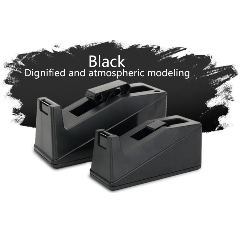Desktop Adhesive Tape Dispenser Sealing Tape Cutter Table Base Stand Holder Office School Supplies