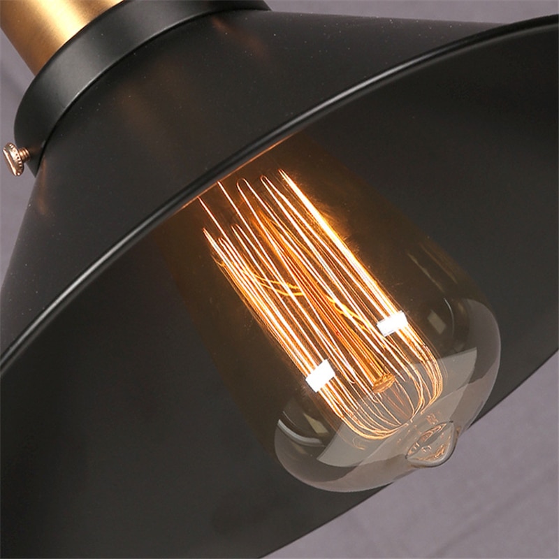 Amerikanske retro pendellamper industriel indretning stue pendel hængende lampe armatur industriel belysning boligindretning armatur