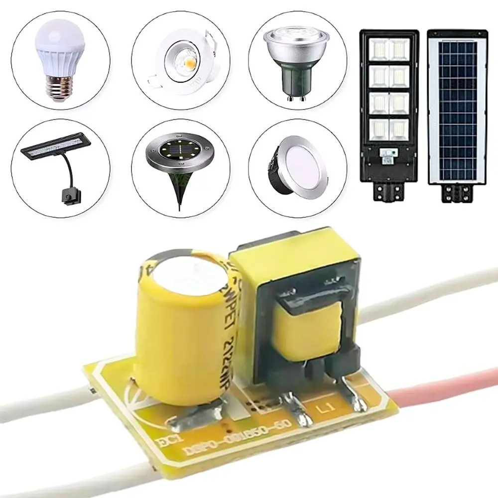 Neue Beleuchtungstransformatoren LED-Treiber 60mA 90mA 110mA DC30-160V Beleuchtungstransformator 3-18W Netzteil Treiber LED-Licht DIY
