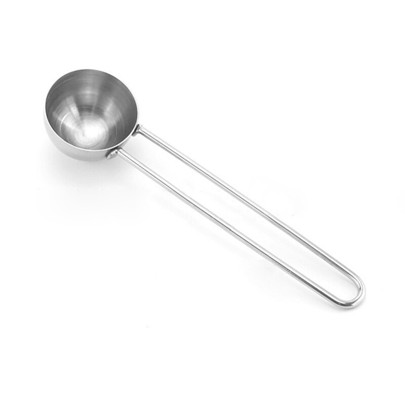 Utensilios de cocina, cuchara para mezclar café, cuchara de medida, multifunción, mango largo, acero inoxidable, fácil limpieza, 1 Uds.: Default Title
