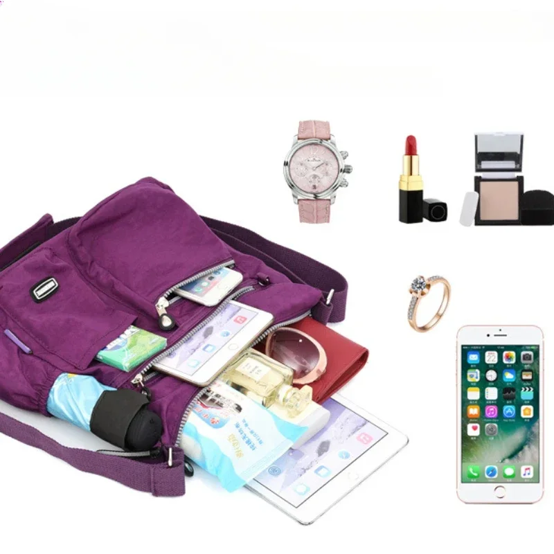 Outdoor crossbodytassen voor dames met antidiefstalvak, lichtgewicht, waterbestendige portemonnees en handtassen.