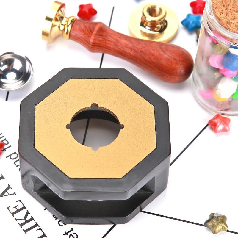 Candle Furnace/Spoon Tool Vintage Stamp Wax Seal Beads Sticks Warmer Wax Melting Glue Furnace Stove Pot For Wax Seal Stamp