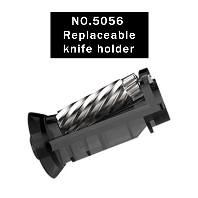 Tenwin Fully Automatic Pencil Sharpener Safe Children's Electric Mechanical Pencil Cutter Stationery Auto Pencil Sharpener 8018: 5056-Knife-holder