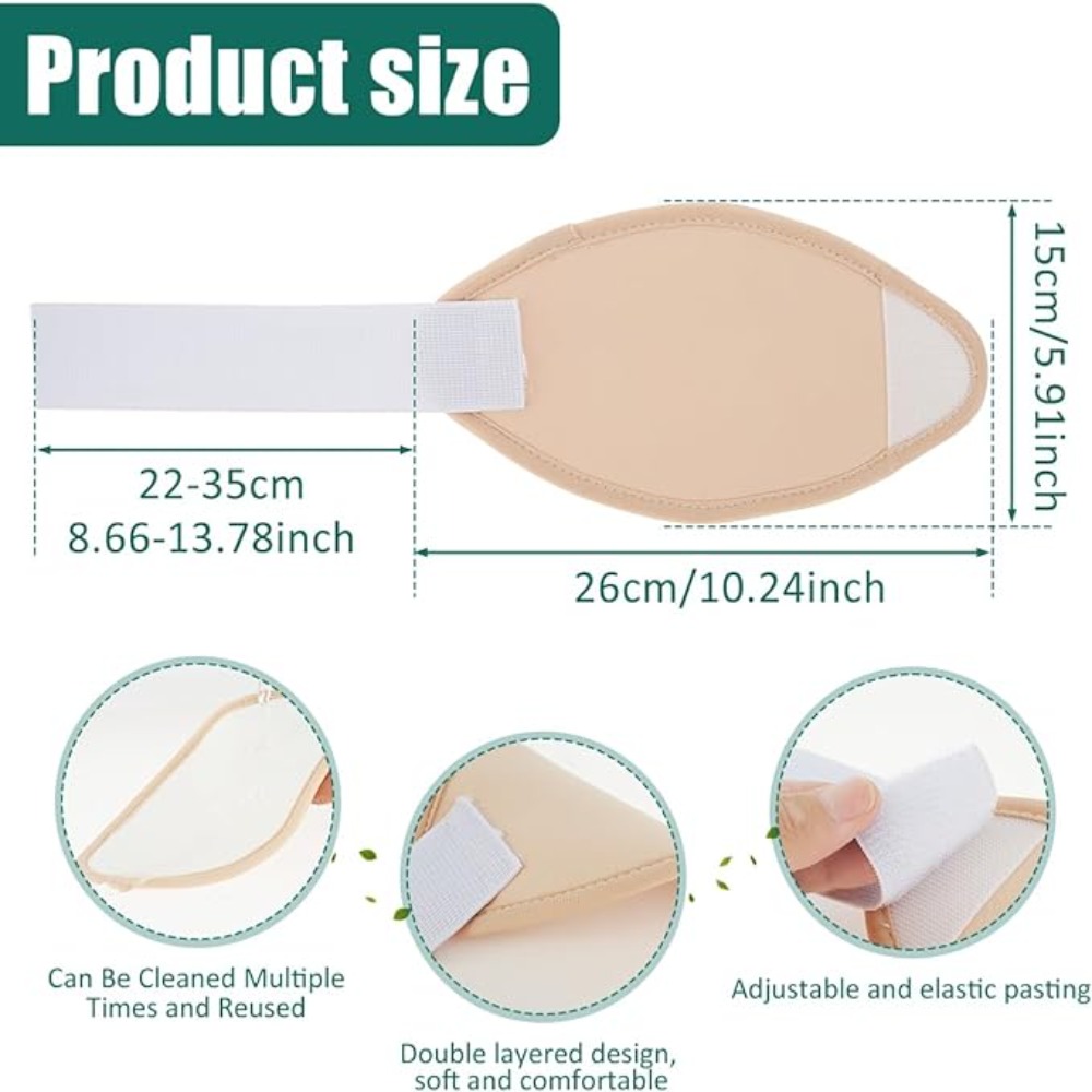 2Pc Ricinusolie Pak Wrap Voor Knie Enkel Ellebogen Arm Voeten Herbruikbare Wasbare Lekvrije Castor Olie Kompres Pads Etherische Olie Wrap