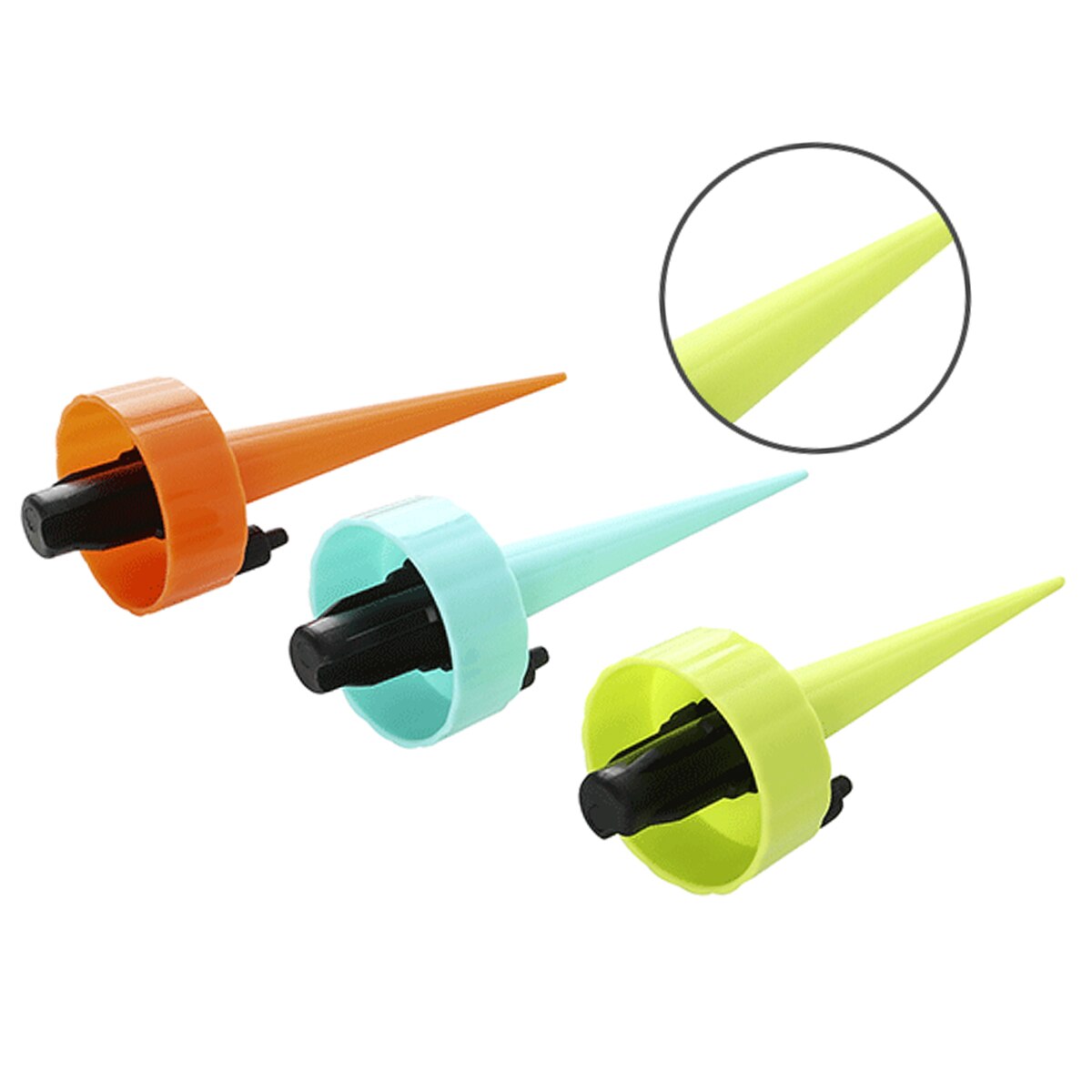 12PCS Self Watering Spikes Auto Drip Irrigation Watering System Automatic Watering Spike for Plants Flower Indoor Household