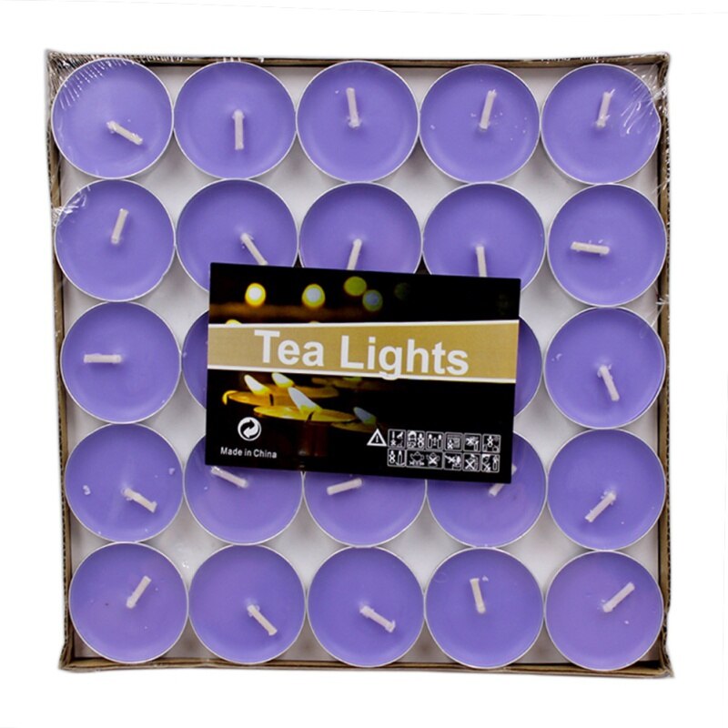 Thé cire ronde bougie pâques lanterne bougie pour la décoration église sans fumée romantique amour mariage brûlant bougies supports 50 pièces: Z