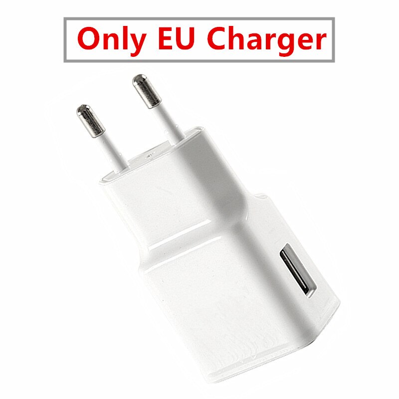 For Samsung Feel 2 A51 A50 A52 A21S A12 A91 S8 S9 A71 S9 S8 S10 S20 S21 Phone charger Adaptive fast Charging EU USB Charge Cable: EU charger