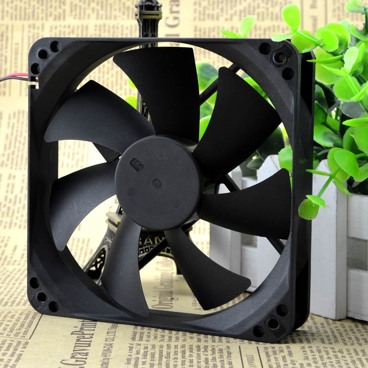 CPU Kühler Für Great Wall YaLn Fan YATE LOON D12SH-12 12V 0.3A 12025 12CM 120*120*25MM 76,50 CFM Axial Server Öl Bär Kühlung