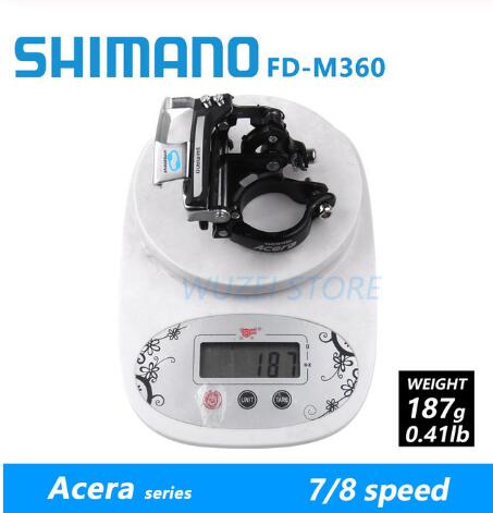 Shimano, Alivio cambio 21/24/27, RD-M430 de terciopelo RD-M360 RD-M370/7/8/9, bicicleta de montaña frente a RD-M390, cambio: FD-M360