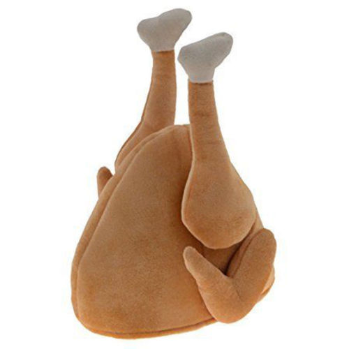 Adults Hat Thanksgiving Day Plush Roasted Turkey Hat Party Festival Costume Caps