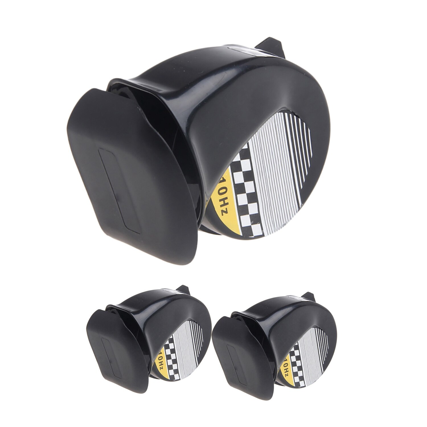 Sirène 130Db de klaxon d'air d'escargot fort imperméable universel pour la moto de camion de 12V