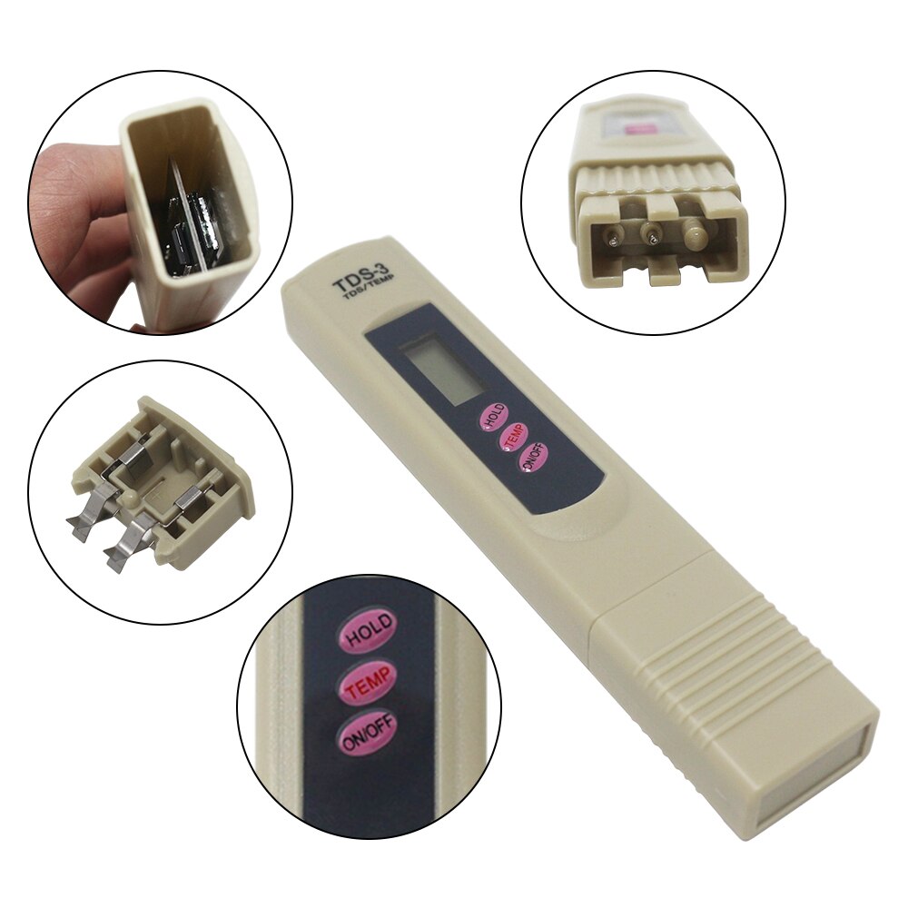 Portable Digital ATC PH Meter TDS Tester Aquatic Aquarium Pool Water Wine Urine LCD Pen PH TDS Monitor