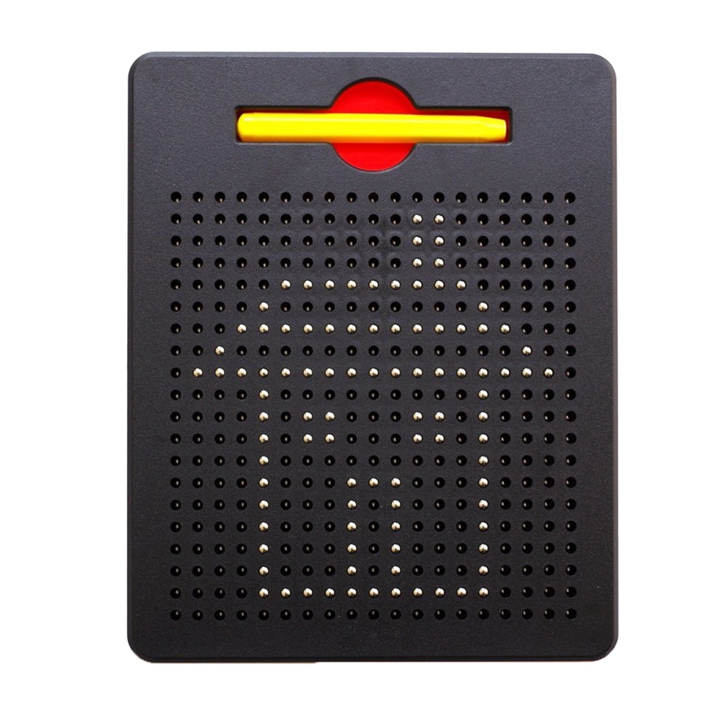 Magnetic Tablet Magnet Steel Bead Drawing &amp; Writing Board Doodle Pad With Pen Kids Preschool Early Educational Toy