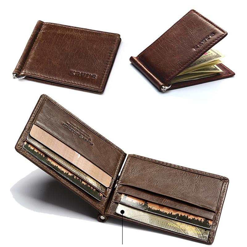 Wallet Women Wallets Real Leather Multi Pocket Female Purse Card Holder Pouch Portefeuille Carteira Walet for Women: ID Holder