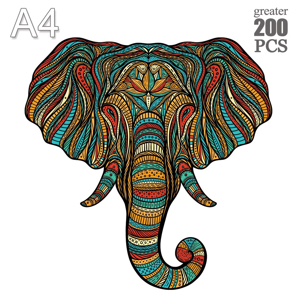 Rompecabezas de madera de animales únicos para – Grandado