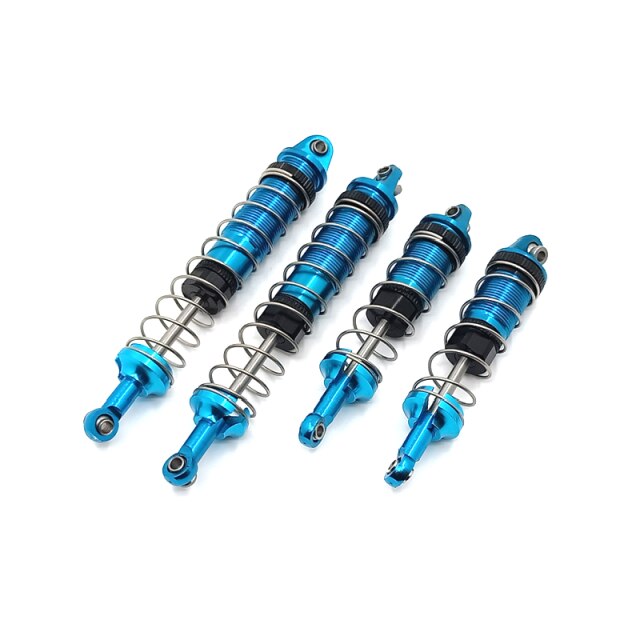 Einstellbare Öl Alle Metall Stoßdämpfer Dämpfer für Wltoys 12428 12423 12429 FY03 1/12 RC Auto Upgrades Teile: Blau