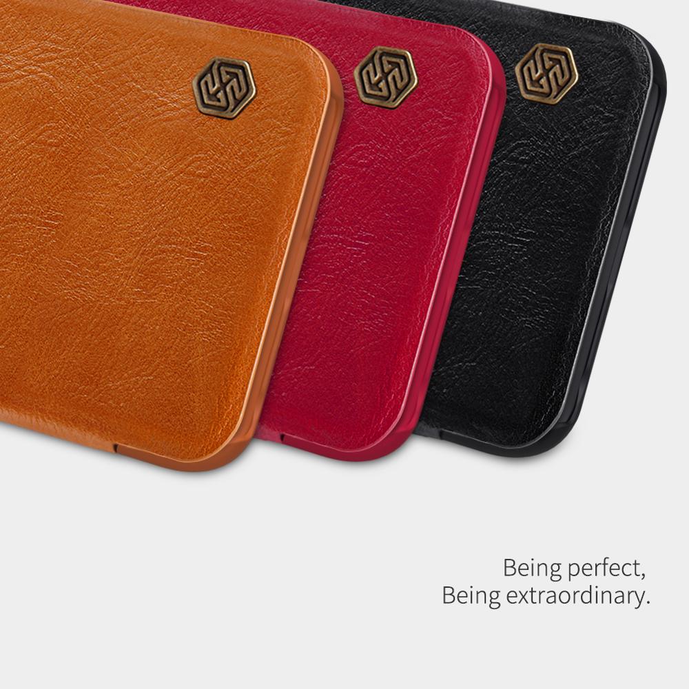 Nillkin voor xiaomi redmi note 8t 8 7 pro hoesje qin flip leather case portemonnee kaarthouder beschermhoes voor redmi note 8t 8 7 pro