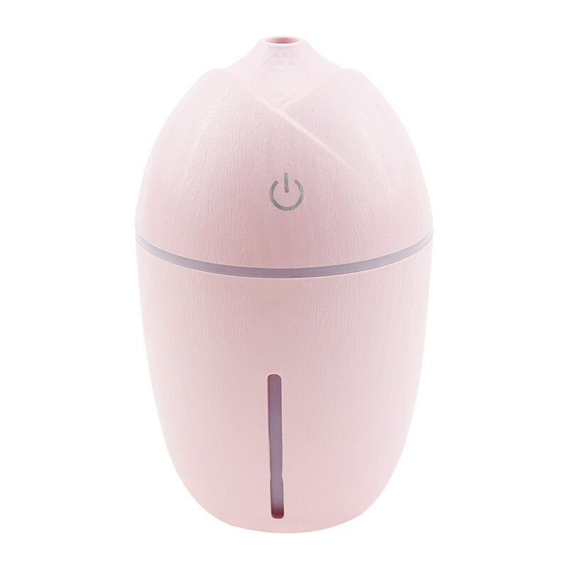 Car Air Humidifier Diffuser Automobile Essential Oil Diffuser Aromatherapy Humidor For Home Office Auto Interior Accessories: Pink
