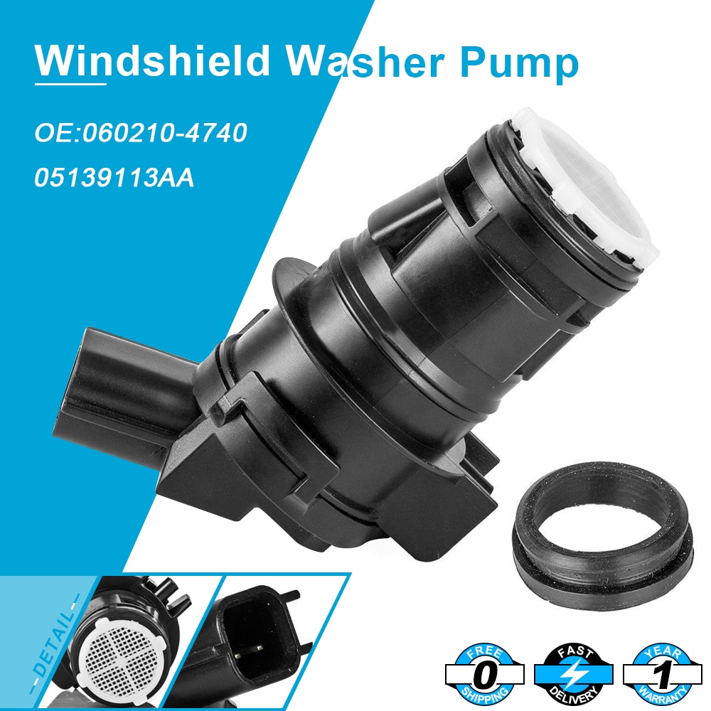 OEM Windshield Washer Pump Fit For Chrysler Dodge 300C Challenger 05139113AA