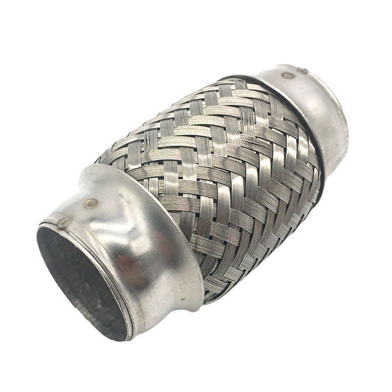 1.5" x 4" Stainless Steel Exhaust Flex Pipe Double Braid Braided Flexi Flexible