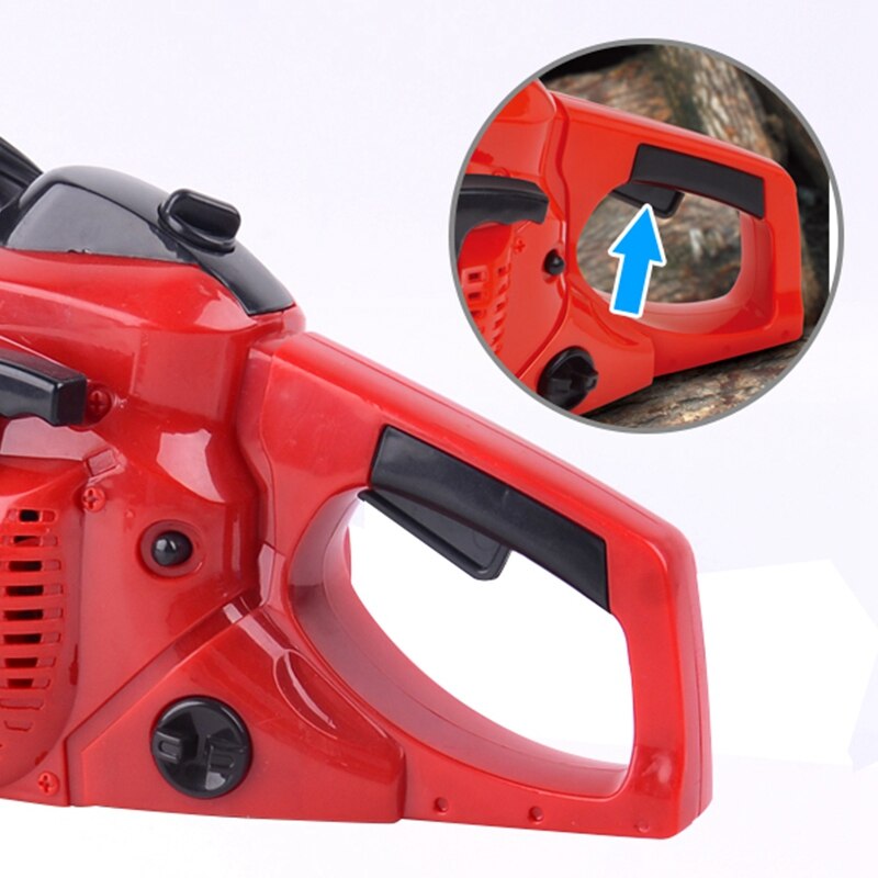 Pretend Play Tool Toys Rotating Chainsaw with Sound Simulation Repair Tool House Play Toys for Boys Children Kids