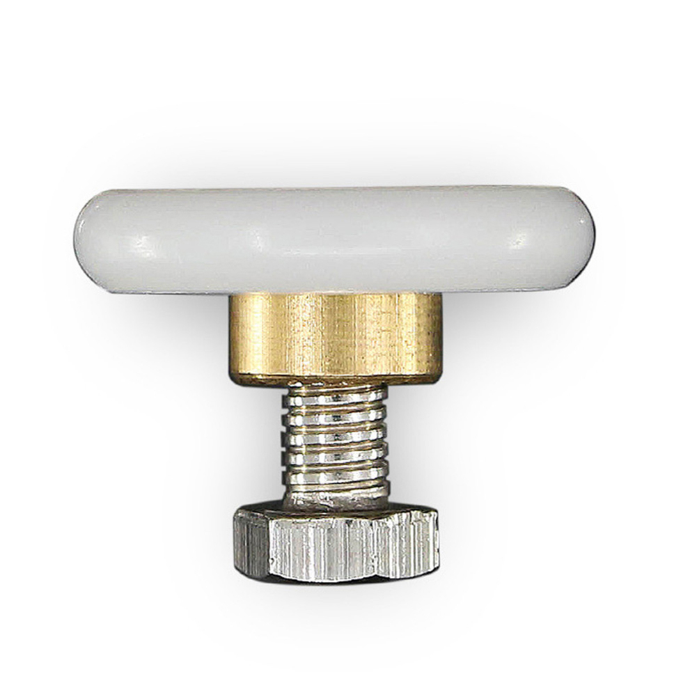 2 Stuks Douchedeur Rollers/Lopers/Wielen Enkele Wiel 19/23/25/27Mm Glijdende Rollager Wiellopers Vervangende Hardware