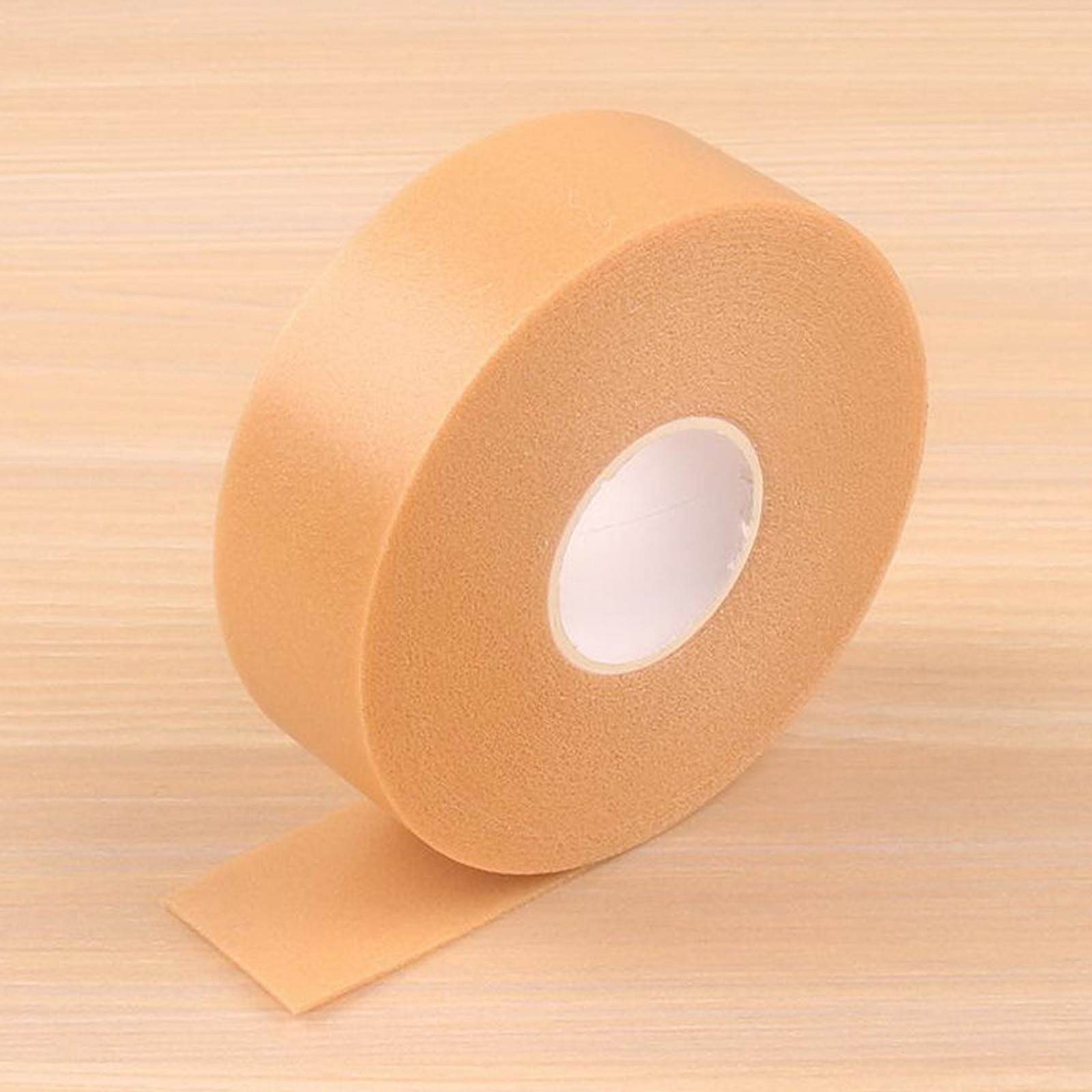 Moleskin tape klæbende puder hæl klistermærker blisterforebyggende puder anti-slid hæl puder til fødder stof polstring , 4.5m x 2.5cm
