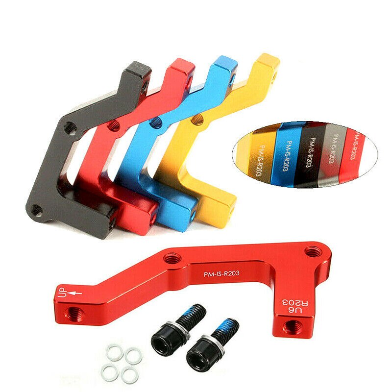 Support de freins à disque de vélo vtt, 180/203mm IS-PM, levier, Rotor avant montage pour siège arrière en aluminium, 160, 180, 203mm