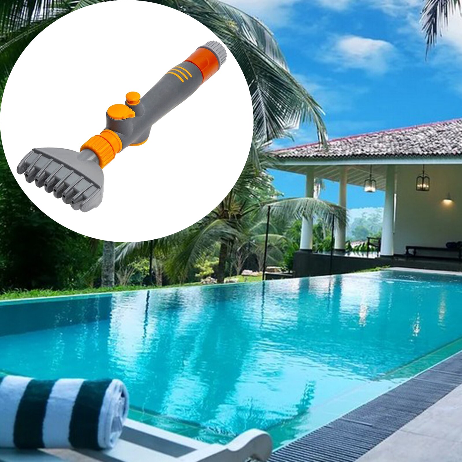 Brosse pour filtre de piscine, filtre de piscine réglable, cartouche de nettoyage, remplacement pour filtre de piscine, pièce de nettoyage