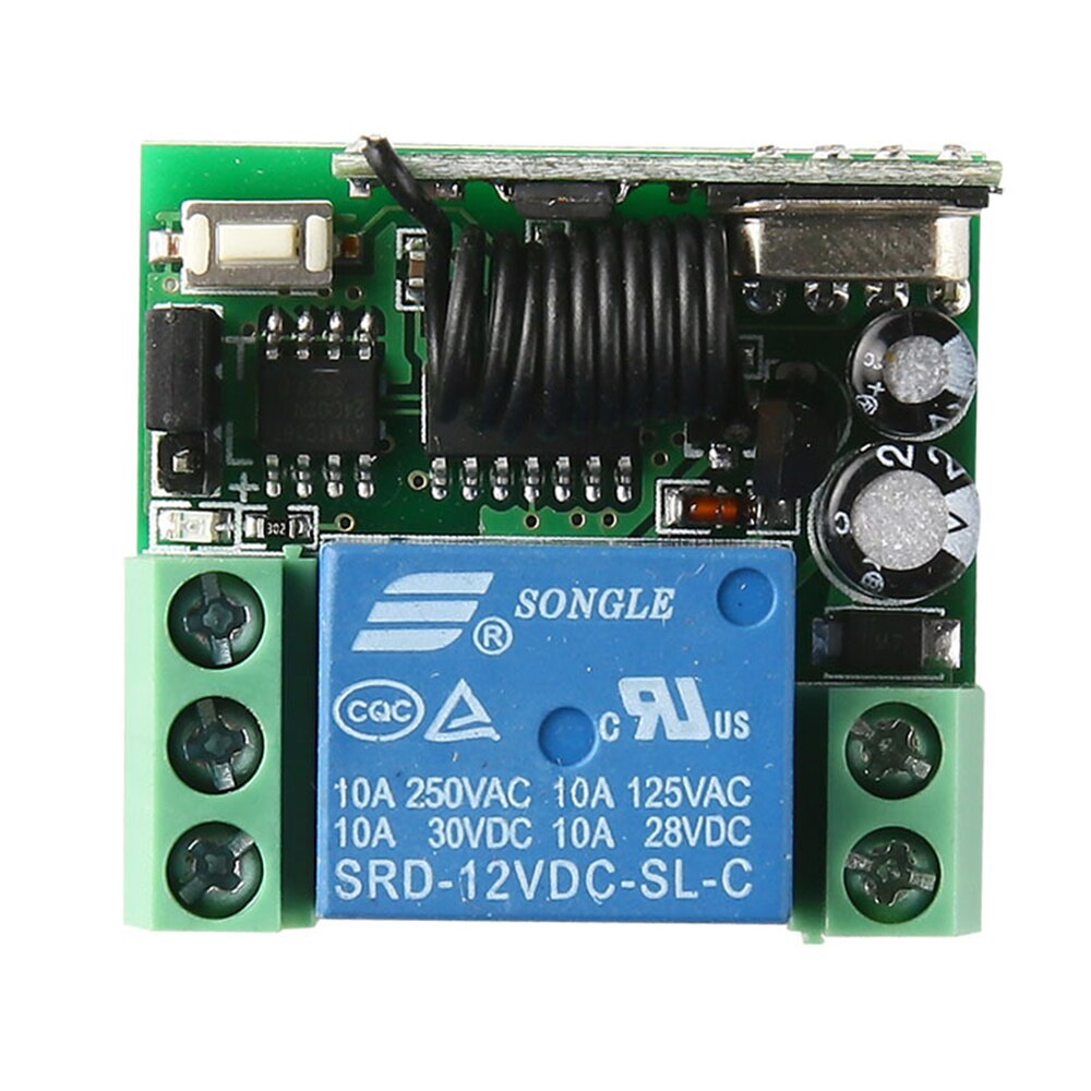 DC12V serrure électromagnétique 2 canaux télécommande commutateur contrôle d'accès télécommande sonnette bagages monocanal 12V