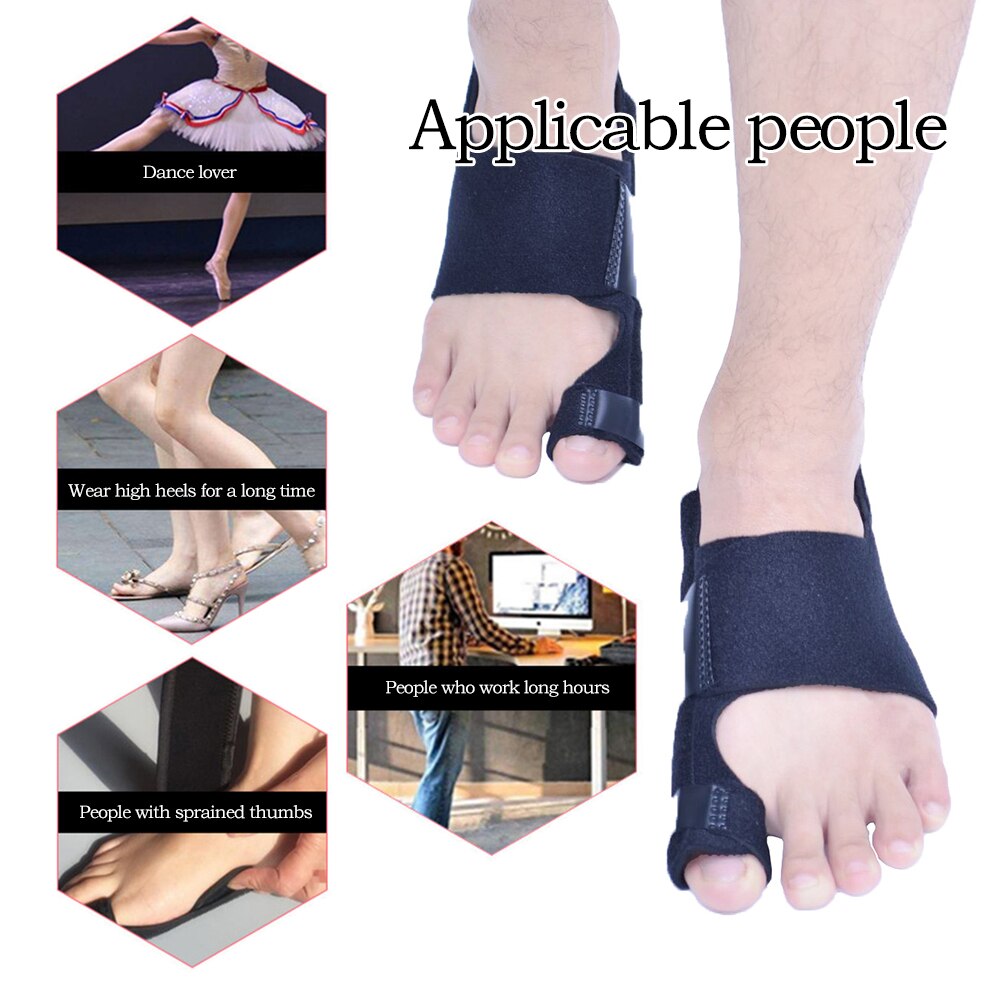 Corrector ortopédico para juanetes, para Spa, Hallux Valgus, separador de dedos, cuidado de los pies, pulgar y noche, para uso diario, ortopédico de hueso grande