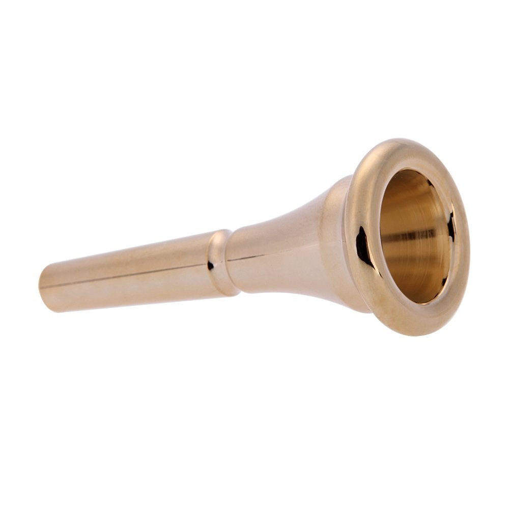 SYDS French Horn Mouthpiece with Durable Stylish Copper Alloy Golden