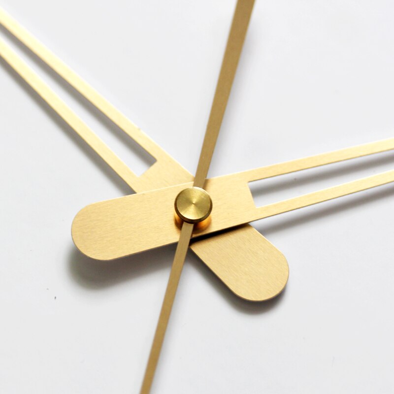 S Shaft 2496# Gold Long Hands (just hands) DIY Hands Metal Aluminum Material Quartz Clock Accessory DIY Clock kits