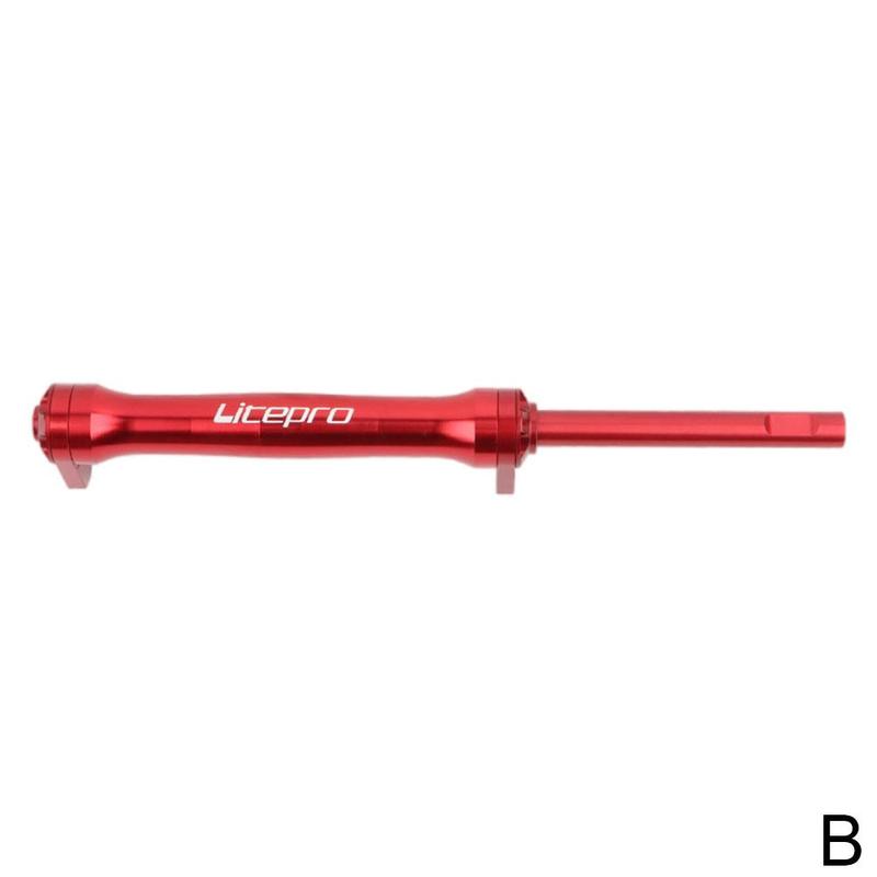 Small Cloth Folding Bike Modification Aluminum Alloy Easy Rod Folding Wheel Bicycl Rod Telescopic Extension Litepro Wheel E A2f9: B