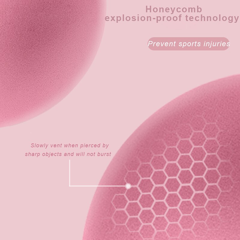 Pilates Ball Pregnant Women Postpartum Recovery Thickening Explosion-Proof Exercise Fitness Hip Female 23cm Mini Yoga Ball Small