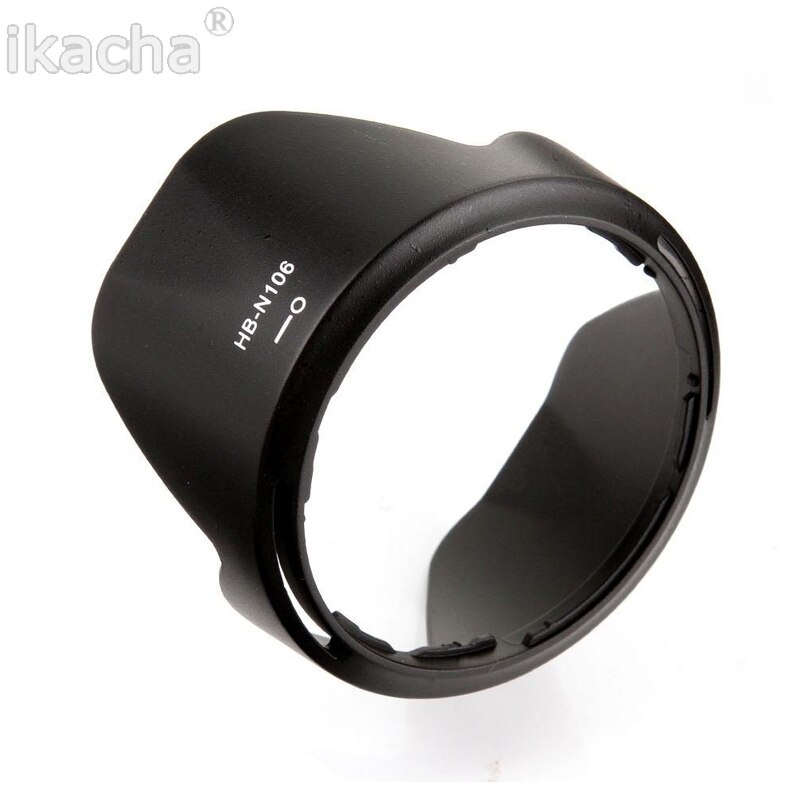 Camera Lens Hood HB-N106 55mm Bayonet Petal Reversible Lens Hood Suit for Nikon D3400 D3300 AF-P DX 18-55mm f/3.5-5.6G VR Lens
