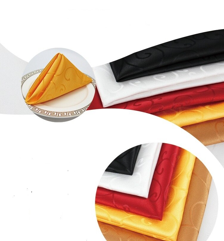 12PC COTTON RESTAURANT DINNER CLOTH LINEN WHITE 50x50cm PREMIUM HOTEL NAPKINS 50X50CM