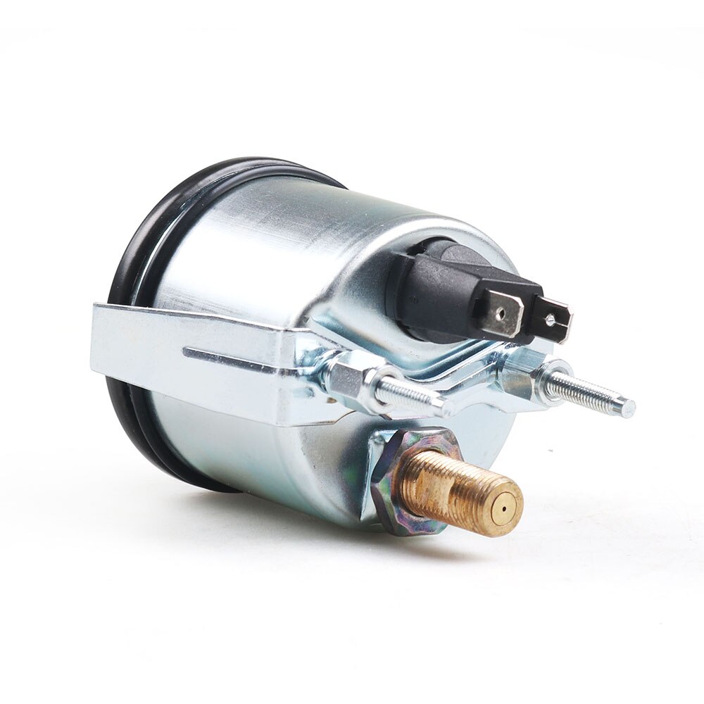 Baromètre mécanique de voiture avec capteur NPT1/8, 2 &quot;, 52mm, 0-10 Bar/0-150psi, pression de l&#39;air, jauge 12V, lumière jaune