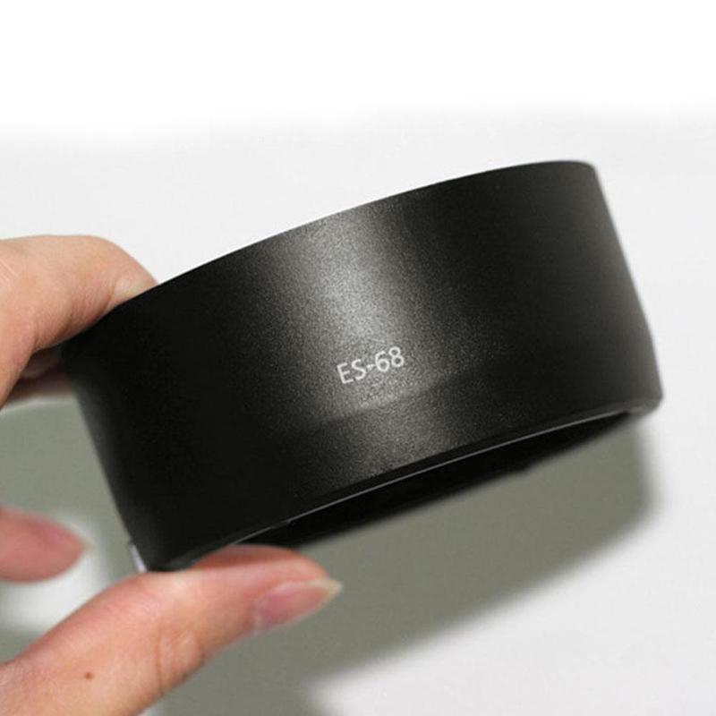 Vervangende es -68 zonnekap voor canon  ef 50mm f /1.8 bajonet lens met speciale vatting, omkeerbare stm zonnekap lens  c4 i 3