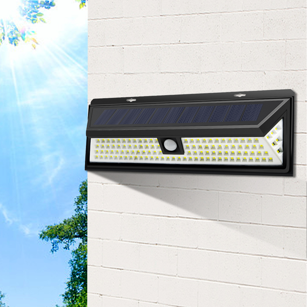 Motion Sensor Outdoor Wandlamp Tuin Binnenplaats Nacht Solar Wandlamp Buitenverlichting Luces Exterieur LED Buiten Verlichting