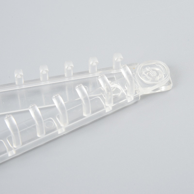 A5 B5 Original 20/26 Hole Transparent PP Loose Leaf Binder Circle Calendar Ring Book Cover Diary Weekly Organizer