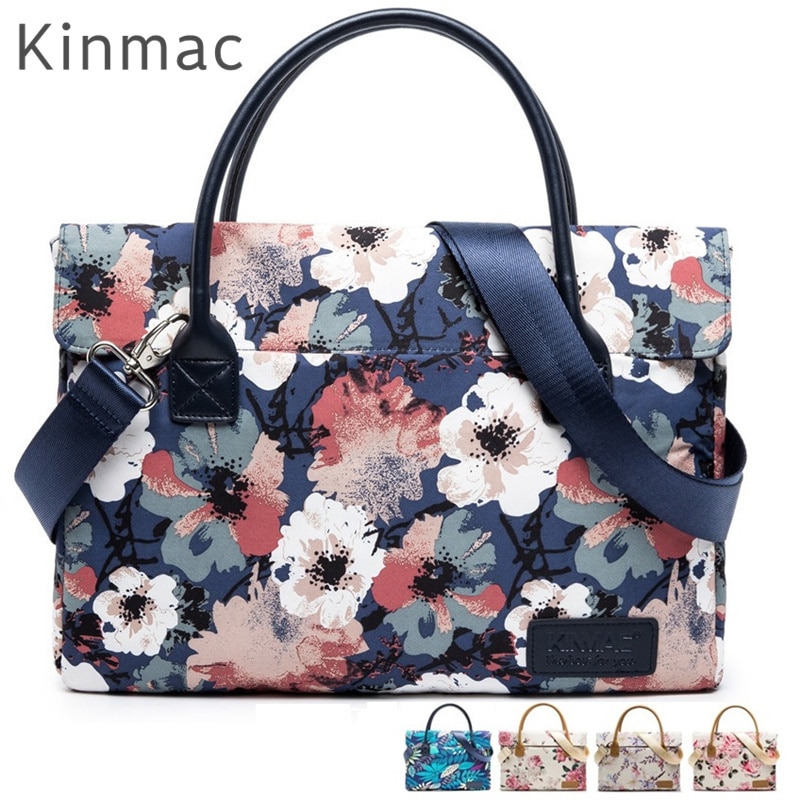Märke kinmac messenger lady bag laptopväska 13 " ,14 " ,15 " ,15.6 ", handväska för macbook 13.3 " ,15.4 ", gratis