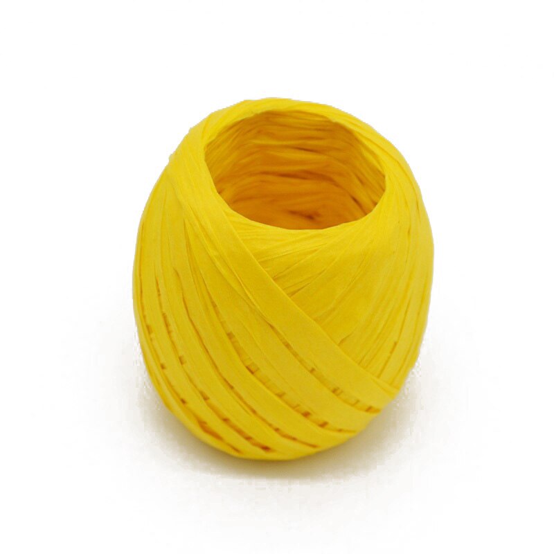 20M Papier Touw Raffia Lint Natuurlijke Kant Touw Geschenkdoos Wikkelen DIY Scrapbooking Ambachten Bruiloft Verjaardag Xmas Party Decoratie: C22