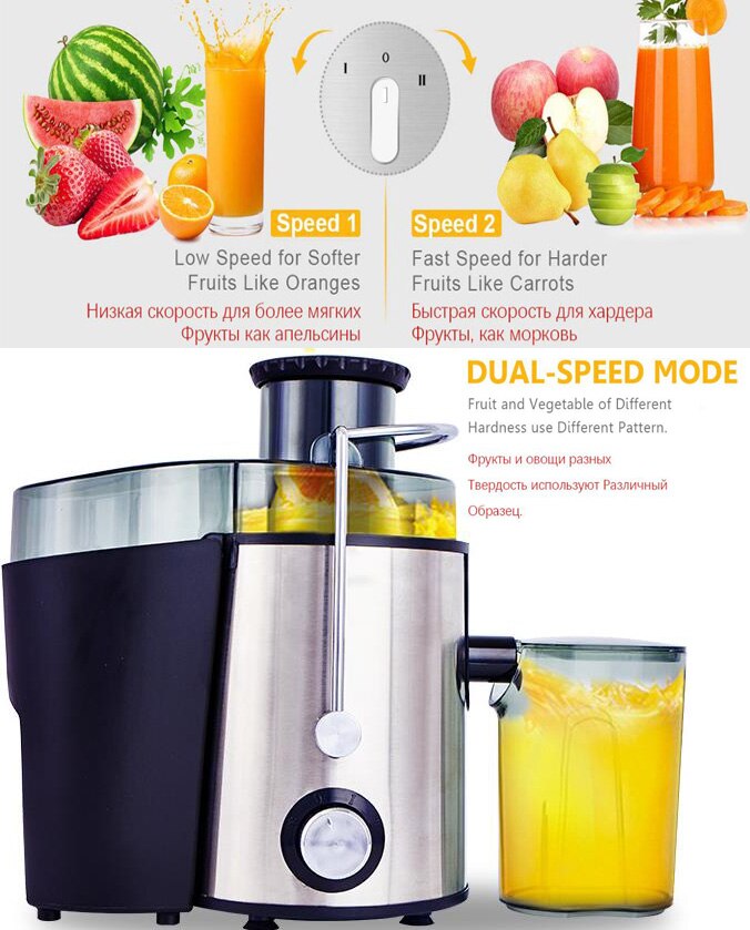 Rvs Masticating Trage Vijzel Sapcentrifuge Groente-en Sapcentrifuge Compact Druk Juicer Machine