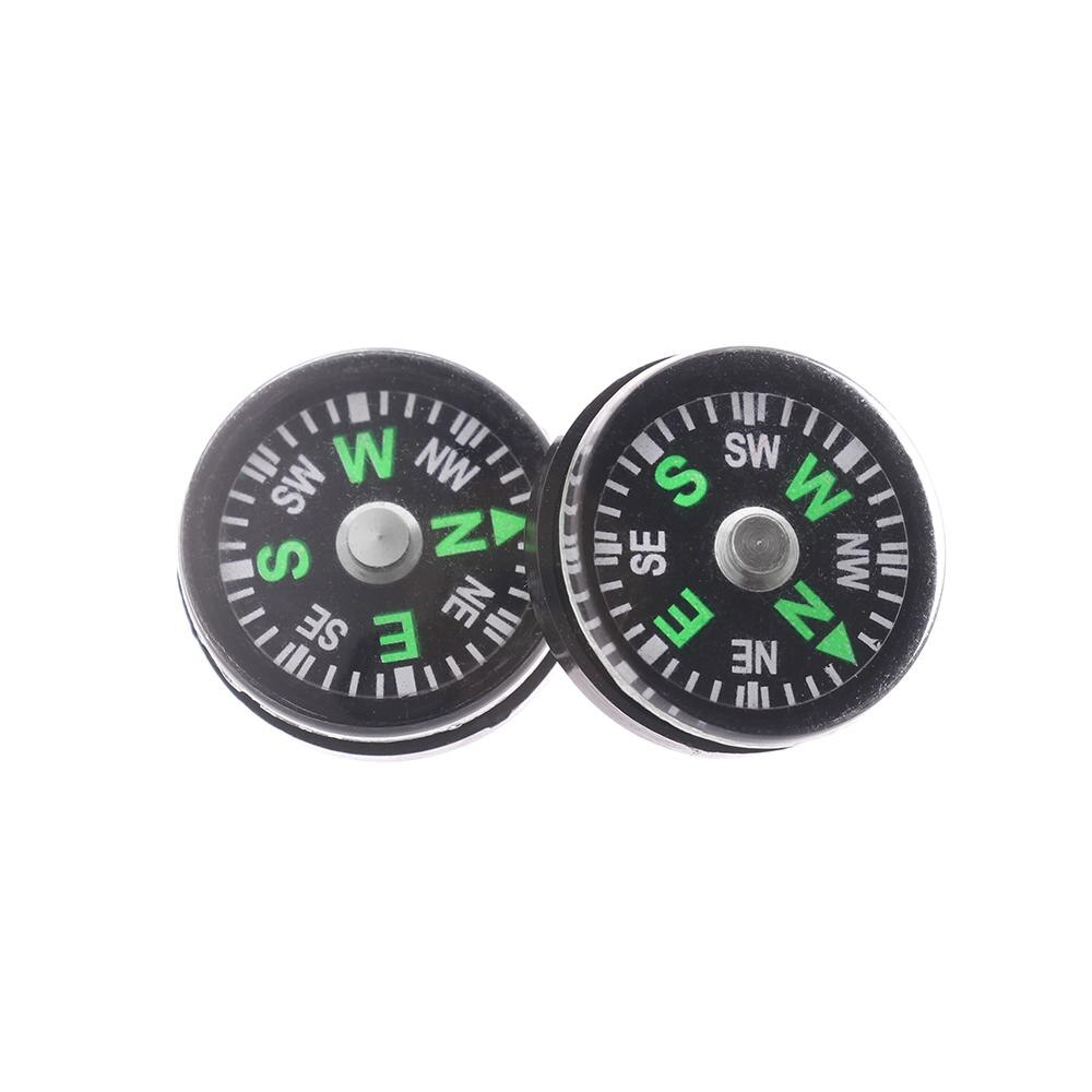 10Pcs Accurate Compass Button Practical Survival Compasses North Navigation Camping Hiking Tool Outdoora