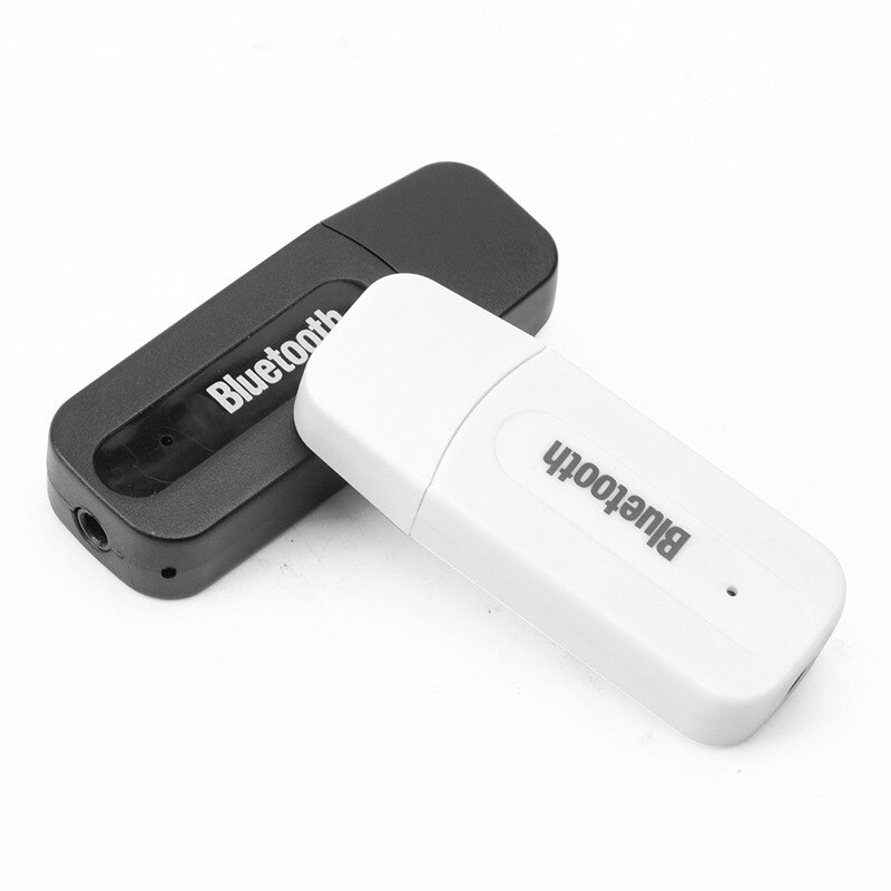 Draadloze Usb Bluetooth Adapter Audio Receiver Adapter Draadloze Muziek A2DP Dongle Met 3.5Mm Jack Aux Zender Usb Opladen