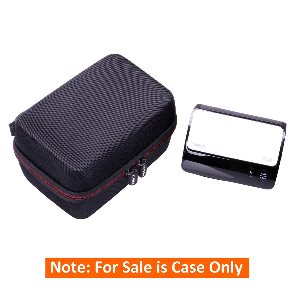 Ltgem Eva Hard Case Voor Omron Evolv Bluetooth Draadloze Bovenarm Bloeddrukmeter-Reizen Beschermende Draagtas Opbergtas