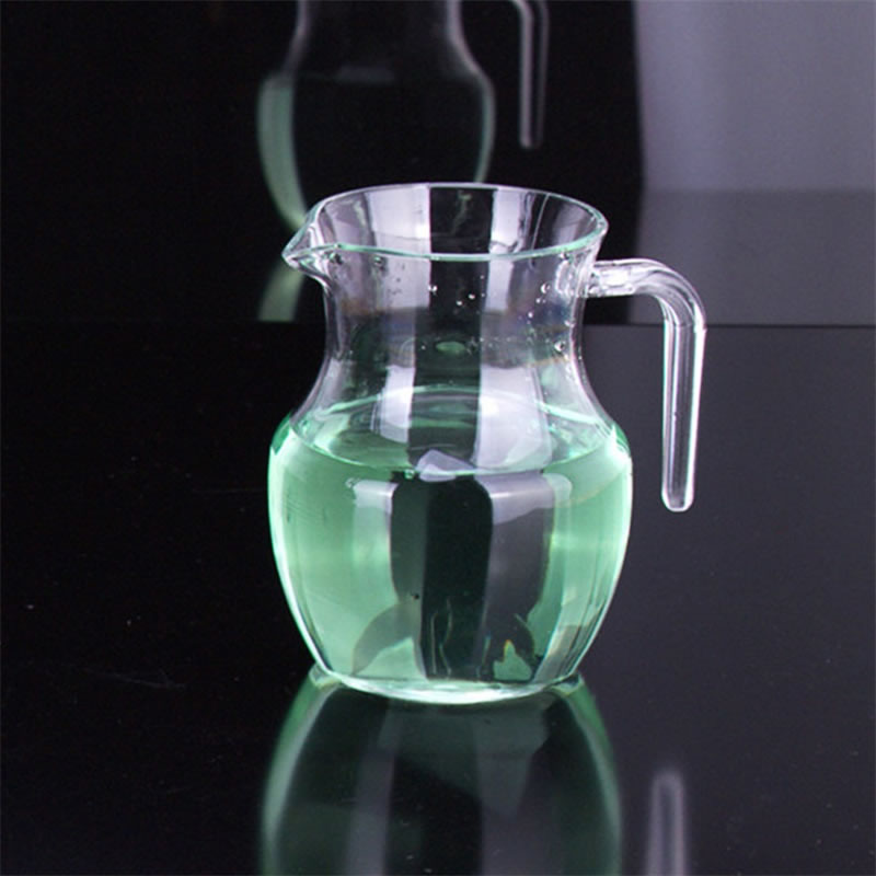 Plastic Serving Pitcher Transparent Water Carafe for Coffee Juice Ice Tea Wine Beverage Dispenser Tea Pot with Lid Drinkware