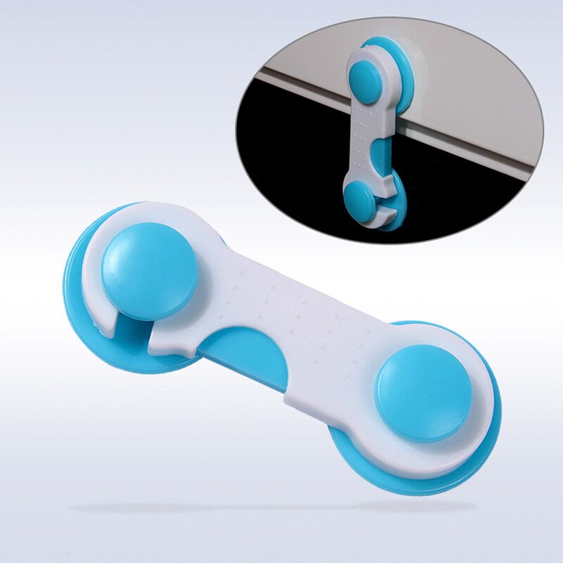 2 Stuks Plastic Baby Veiligheid Ladeblokkering Bescherming Van Kinderen Kinderen Veilig Sloten Voor Kast Kast Deurklinken Baby Accessoires
